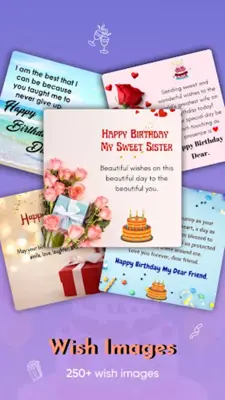 Happy Birthday Photo Frame android App screenshot 0